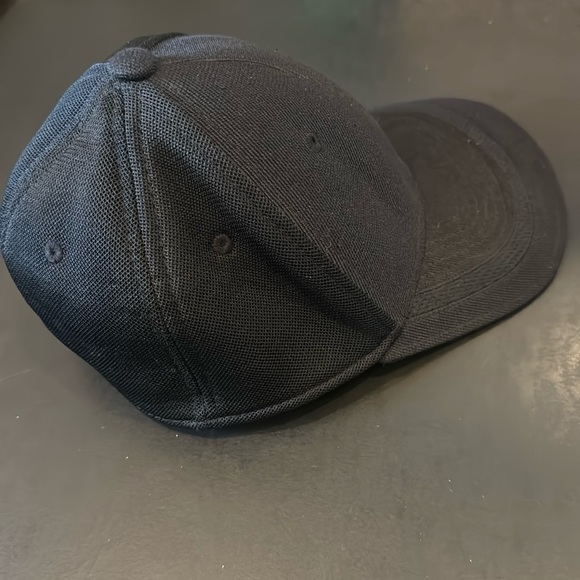 Adidas A-Flex CLIMALITE Baseball Cap Fitted Black Mesh Hat - Picture 4 of 10